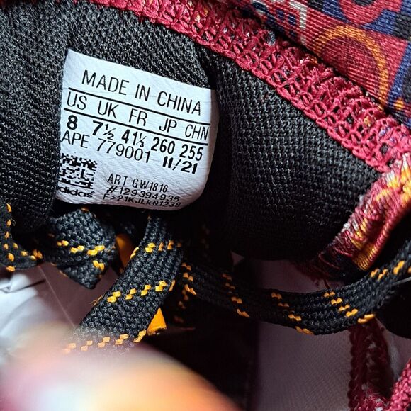 Adidas Dame 8 Chinese New Year Lillard CNY Maroon Black Basketball Shoes Men's 8 - Picture 9 of 9